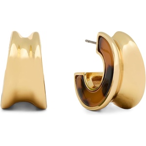 image:imageKate Spade New York Bold Small Hoop EarringsTortoise