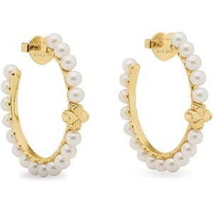 image:imageKate Spade New York Bold Small Hoop EarringsWhite Gold
