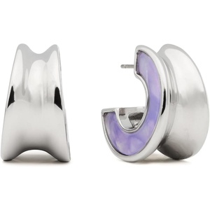 image:imageKate Spade New York Bold Small Hoop Earringslight purplesilver