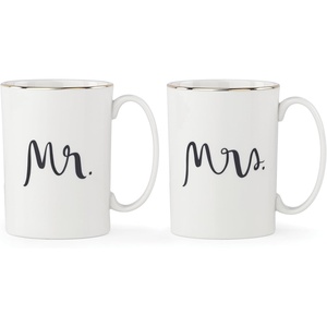 image:imageKate Spade New York Bridal Party Ring Holder 030 LB WhiteMug Set  Mr  Mrs