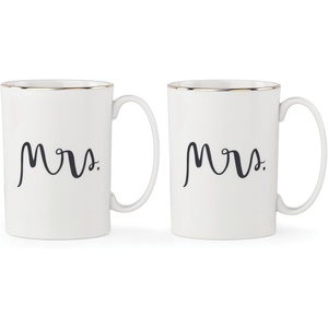 image:imageKate Spade New York Bridal Party Ring Holder 030 LB WhiteMug Set  Mrs  Mrs