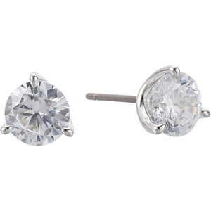 image:imageKate Spade New York Brilliant Statements Mini Trio Prong StudsClearSilver