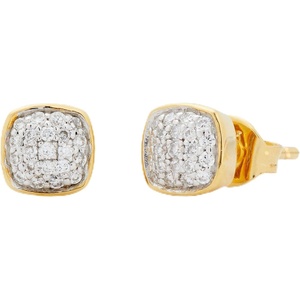 image:imageKate Spade New York Fine Jewerly Pave Diamond StudsGold Pave Diamond