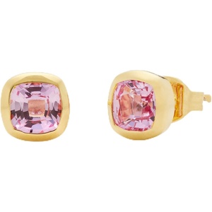 image:imageKate Spade New York Fine Jewerly Pave Diamond StudsPink Sapphire Gem