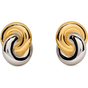 image:imageKate Spade New York Interlock Stud EarringsSilver Gold