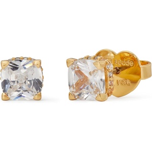 image:imageKate Spade New York Little Luxuries 6mm Square StudsClearGold
