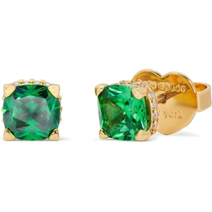 image:imageKate Spade New York Little Luxuries 6mm Square StudsGreenGold