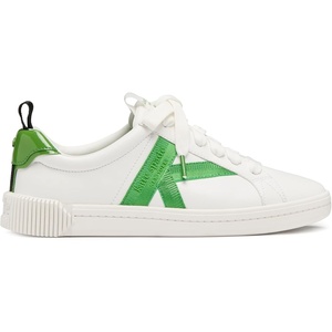 image:imageKate Spade New York Womens K as in Kate Signature Court SneakersTrue WhiteKs Green