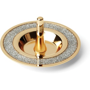 image:imagekate spade new york 897450 Sitting Pretty 5x7 Silver Glitter FrameRing Holder