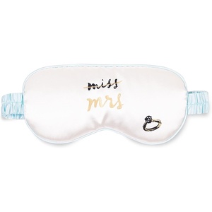 image:imagekate spade new york Bridal Eye Mask with Elastic Strap Padded Silk Mask Travel Sleep Eye Mask for Home or Airplane Miss to Mrs