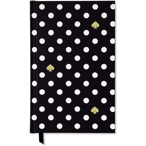image:imagekate spade new york Bridal Journal Notebook 825 x 525 Hardcover Journal with 200 Lined Pages Miss to MrsPolka Dots