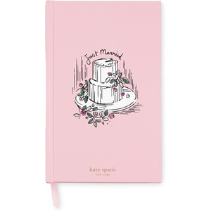 image:imagekate spade new york Bride Notebook with Lined Pages for Journaling 825 x 525 Journal for Wedding Keepsake with Bookmark and 200 Pages Bridal Toile