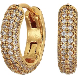 image:imagekate spade new york Brilliant Statements Pave HuggiesClearGold