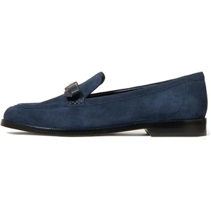 image:imagekate spade new york Deco Bow Suede LoafersCaptain Navy Suede