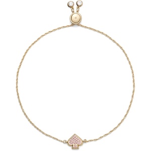 image:imagekate spade new york Everyday Spade Slider BraceletPink Pave