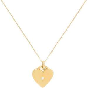 image:imagekate spade new york Fine Jewelry Meant To Be Pearl and Diamond PendantGold Heart
