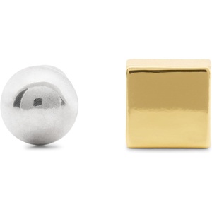 image:imagekate spade new york Geo Pop Asymmetrical StudsGoldSilver
