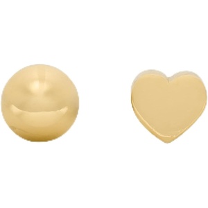 image:imagekate spade new york Geo Pop Asymmetrical StudsPink Heart