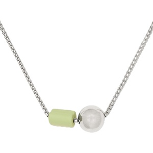 image:imagekate spade new york Geo Pop PendantBosc PearSilver