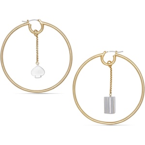 image:imagekate spade new york Geo Pop Round Hoops