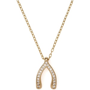 image:imagekate spade new york Gifting PendantClearGold Dream Big