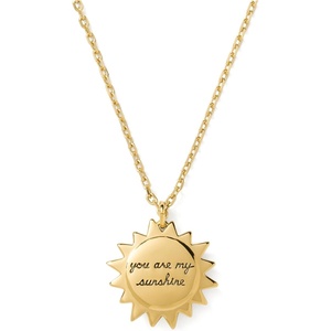 image:imagekate spade new york Gifting PendantClearGold You Are My Sunshine