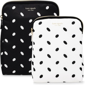 image:imagekate spade new york Insulated Snack Bag Keeper with Zipper Reusable Thermal Sandwich Bag Holders for Lunch Bag Almond DotAlmond Dot