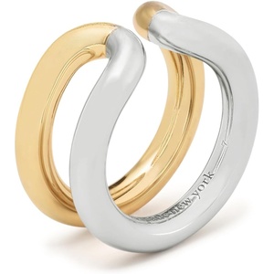 image:imagekate spade new york Interlock RingSilver Gold