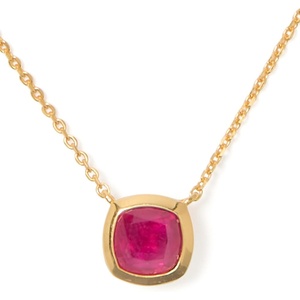 image:imagekate spade new york Kate Spade Time To Shine Gem PendantRubyGold Gem