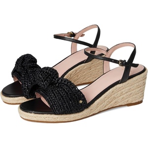 image:imagekate spade new york Leandra Raffia Espadrille Wedge SandalBlack