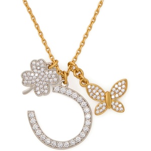 image:imagekate spade new york Lucky Charm NecklaceNeutral Multicolor Lucky Charm