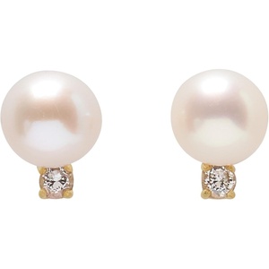image:imagekate spade new york Meant To Be Fine Jewelry EarringsGoldPearl Diamond Studs