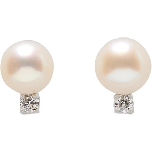 image:imagekate spade new york Meant To Be Fine Jewelry EarringsSilverPearl Diamond Studs
