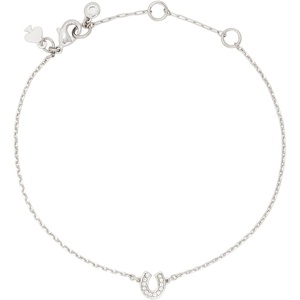 image:imagekate spade new york Mini BraceletClearSilver Horseshoe