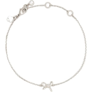 image:imagekate spade new york Mini BraceletSilver Girlie Pearlie Bow