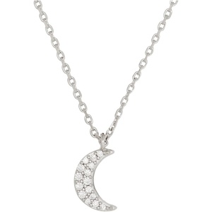 image:imagekate spade new york Mini PendantClearSilver Moon