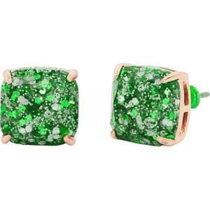 image:imagekate spade new york Mini Small Square StudsGreen
