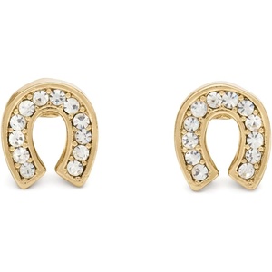 image:imagekate spade new york Mini StudsClearGold Horseshoe