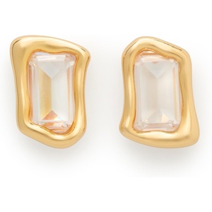 image:imagekate spade new york Molten Glass Statement StudsClearGold