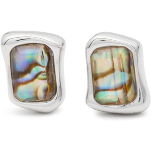 image:imagekate spade new york Molten Glass StudsAbaloneSilver