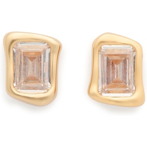 image:imagekate spade new york Molten Glass StudsClearGold