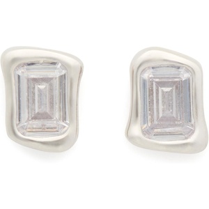 image:imagekate spade new york Molten Glass StudsClearSilver