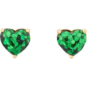 image:imagekate spade new york My Love Heart StudsGreenGold