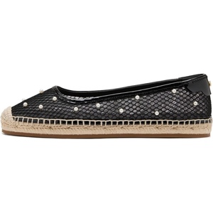image:imagekate spade new york Pearl Fishnet Espadrille Ballet FlatBlack