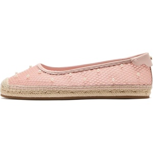 image:imagekate spade new york Pearl Fishnet Espadrille Ballet FlatMochi Pink