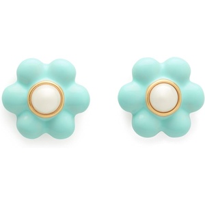 image:imagekate spade new york Petal Puff Statement StudsTurquoise