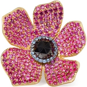 image:imagekate spade new york Poppy Power Statement RingPink Multi