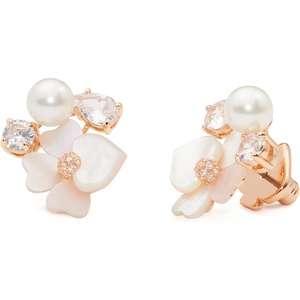 image:imagekate spade new york Precious Pansy Cluster EarringsWhite Multi Studs