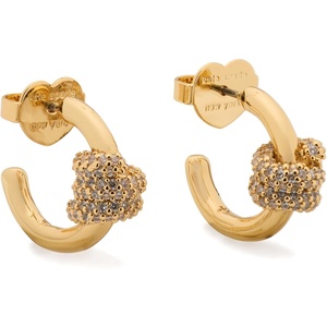 image:imagekate spade new york Ropes amp Knots Pave HuggiesClearGold