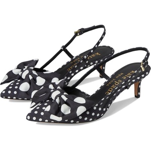 image:imagekate spade new york Rue SlingbackBlackCream Multi
